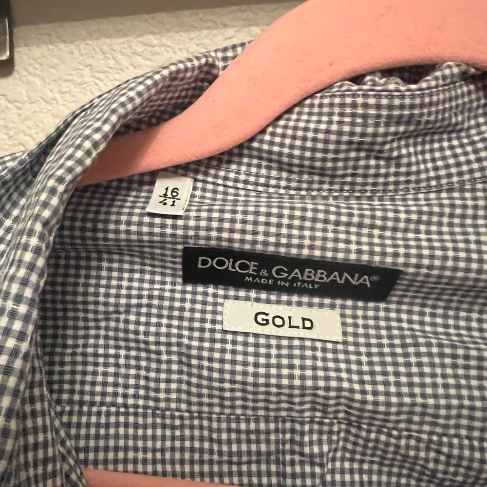 Dolce & Gabbana Checkered button up Shirt - Picture 2 of 10